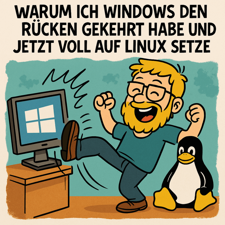 Warum ich Windows den Rücken gekehrt habe und jetzt voll auf Linux setze